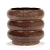 ohgreen Potten En Vazen|Sixties Sierpot m 12,5x12,5x11,5auberg