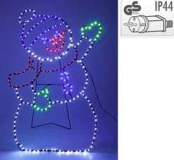 ohgreen Deco Verlichting Buiten|Sneeuwpop 79cm 246 led