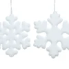 ohgreen Kerstornamenten|Sneeuwvlok foam20cm wit