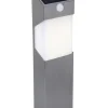 ohgreen Verlichting|Ecocheques|Solstel solar tuinpaal met sensor roestvrij staal led 2.3w