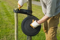 ohgreen Bind En Steun|Ecocheques|Spijkerboomband zwart 4cm rol 15m