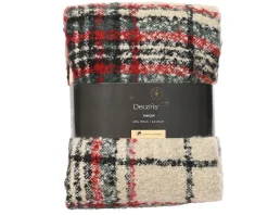 ohgreen Thema Holiday|Kerstdecoratie|Sprei ruitpatroon