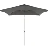 ohgreen Parasol|Staparasol miami 200x200 antraciet- donkergrijs