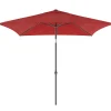 ohgreen Parasol|Staparasol miami 200x200 antraciet-rood
