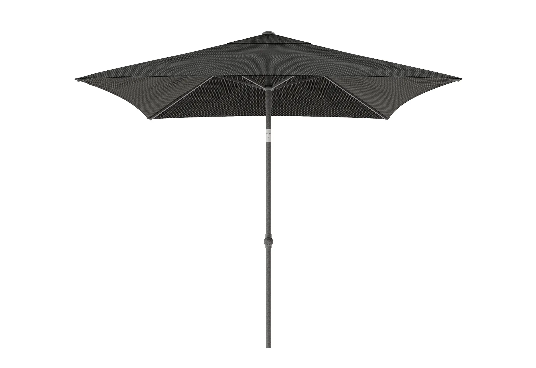 ohgreen Parasol|Staparasol miami 200x200 antraciet-grijs