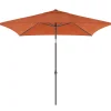 ohgreen Parasol|Staparasol miami 200x200 antraciet-oranje