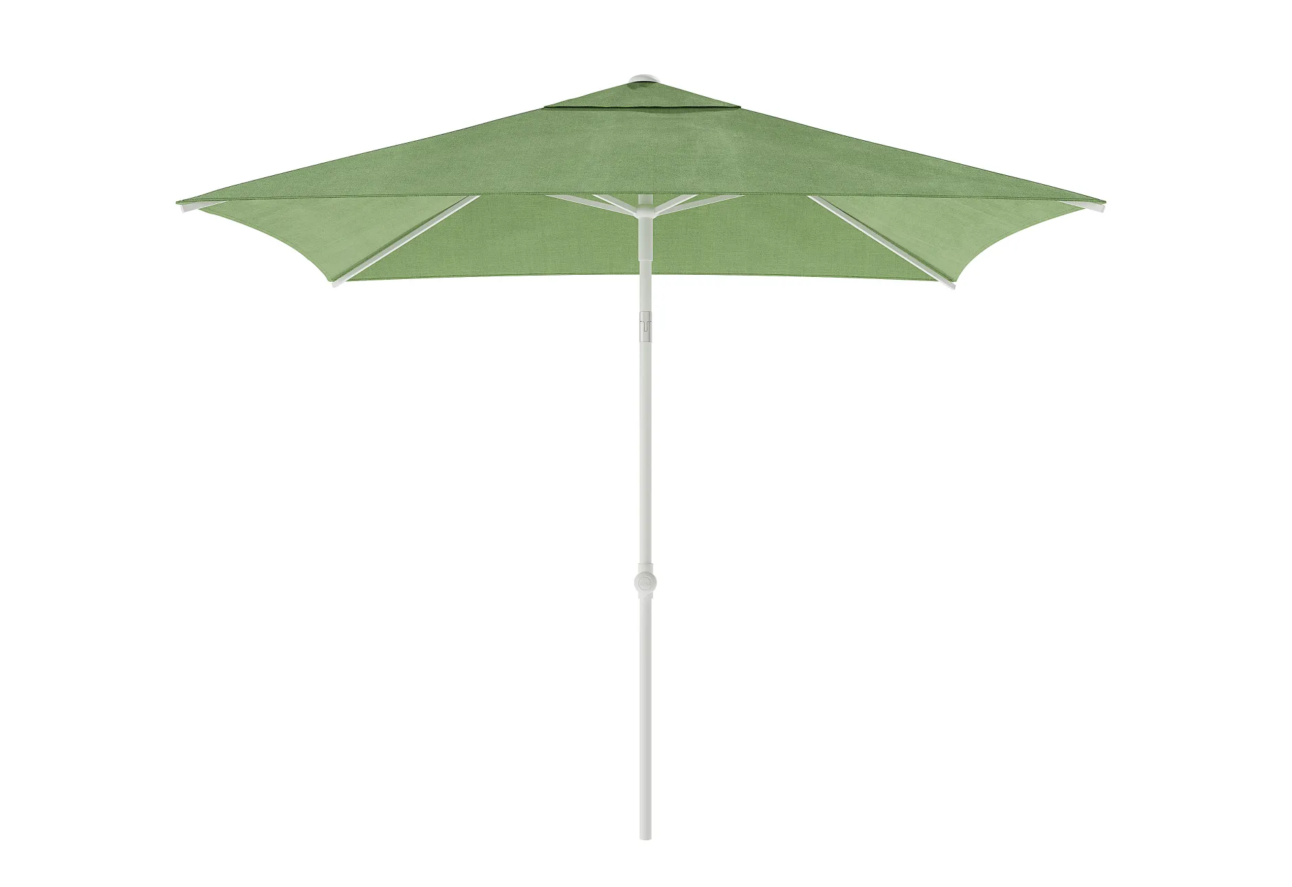 ohgreen Parasol|Staparasol miami 250x200 wit-groen