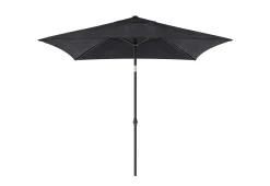 ohgreen Parasol|Staparasol miami 200x200 zwart-grijs