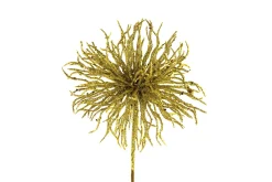 ohgreen Kerstdecoratie|Stekelbal op steel goud