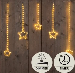 ohgreen Basis Kerstverlichting|Sterrengordijn 186 led