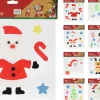 ohgreen Kunstsneeuwproducten|Stickervel met kerstfiguren