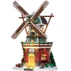 ohgreen Lemax Kerstdorpen|Stony brook windmolen, met 4.5v adapter