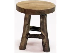 ohgreen Meubilair|Stool teak natuur