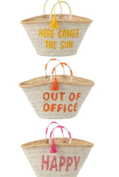 ohgreen Sfeermakers|Strandtas citaat zomer maÏs mix assortiment van 3