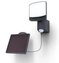 ohgreen Verlichting|Ecocheques|Sunshine solar wandlamp met sensor antractiet grijs led 7w