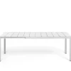 ohgreen Tuinmeubelen|Tafel Rio verlengbaar 140-210cm bianco aluminium