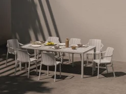 ohgreen Tuinmeubelen|Tevere tafel verlengbaar 147cm antraciet