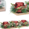 ohgreen Kerstdecoratie|Theelichthouder set van 4 stuks