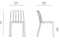 ohgreen Tuinmeubelen|Tiberina stoel corda