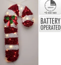 ohgreen Deco Verlichting Binnen|Thema Classic|Tinsel candy cane 30led