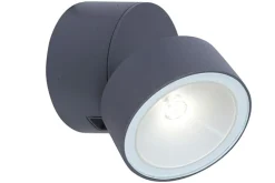 ohgreen Verlichting|Ecocheques|Trumpet wandlamp antractiet grijs led 6.7w