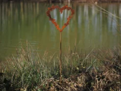 ohgreen Decoratie|Tuinsteker hartje vlinder