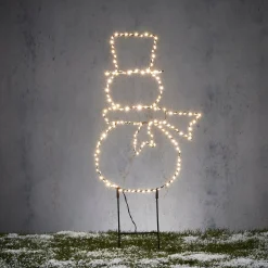 ohgreen Deco Verlichting Buiten|Tuinsteker sneeuwman