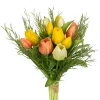 ohgreen Sfeermakers|Tulpenbundel/gras geel/zalm mix