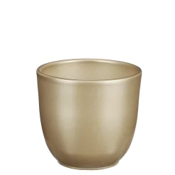 ohgreen Potten En Vazen|Tusca pot rond goud - h11xd12cm