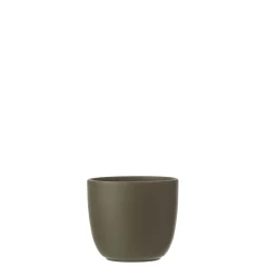 ohgreen Potten En Vazen|Tusca pot rond groen - h11xd12cm