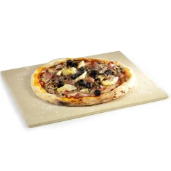 ohgreen Accessoires En Onderhoud|Universele pizzasteen uit vuurvaste klei 43x35x1,2cm