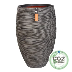 ohgreen Kunststof|Ecocheques|Vaas deluxe rib 56x84 ant