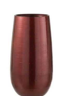ohgreen Potten En Vazen|Vaas blinkend ker rd/gd l (23x23x41cm)