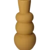 ohgreen Potten En Vazen|Vaas dolomiet oker 14x14x29.5cm