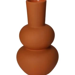 ohgreen Potten En Vazen|Vaas dolomiet terra 10.7x10.7x19.7cm