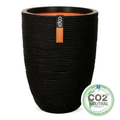 ohgreen Kunststof|Ecocheques|Vaas laag rib 36x47 zwt