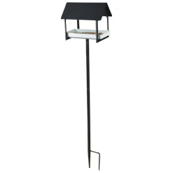 ohgreen Voederhuisjes En Aanverwanten|Voedertafel op pin antractiet/wit