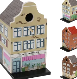 ohgreen Nestkasten|Vogelhuis hout 15x12x23cm 3ass