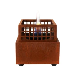 ohgreen Lantaarns Olielampen En Fakkels|Vulcan Agni 16 tafelhaard in cortenstaal