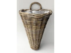 ohgreen Potten En Vazen|Wandhanger rotan 25X22H32