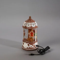 ohgreen Deco Verlichting Binnen|Waterspinner caroussel peperkoekfiguurtjes led warmwit voor binnen