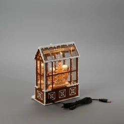 ohgreen Deco Verlichting Binnen|Waterspinner peperkoekhuisje led warmwit voor binnen