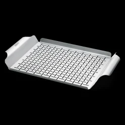 ohgreen Accessoires En Onderhoud|WEBER DELUXE GRILLKORF RVS