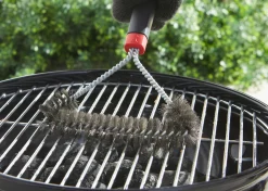 ohgreen Accessoires En Onderhoud|WEBER DRIEZIJDIGE BORSTEL KLEIN 30 CM