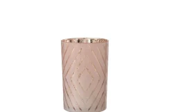 ohgreen Sfeermakers|Windl zigzag gl zalm l (12x12x18cm)