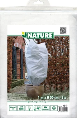 ohgreen Winter|Ecocheques|Winterafdekhoes 50cmx1m wit 3 stuks