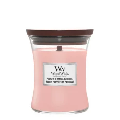 ohgreen Geuren|Woodwick Geurkaars pres blooms&patch medium