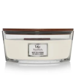 ohgreen Geuren|Woodwick Geurkaars white tea-jasmine ellipse