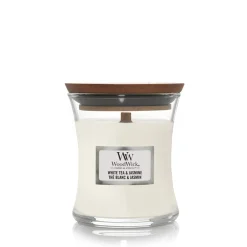 ohgreen Geuren|Woodwick Geurkaars white tea & jasmine mini
