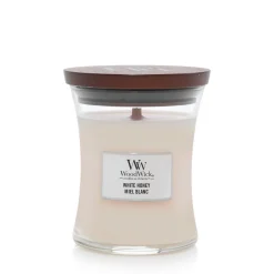 ohgreen Geuren|Woodwick Geurkaars white honey medium